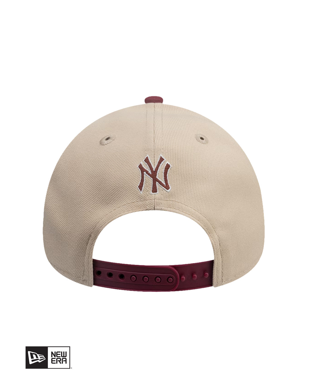 GORRA NEW ERA NY CITY ELEMENT 9FORTY BEIGE/VINO
